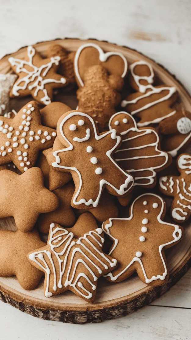 Gluten-free gingerbread cookies with a slightly different texture.