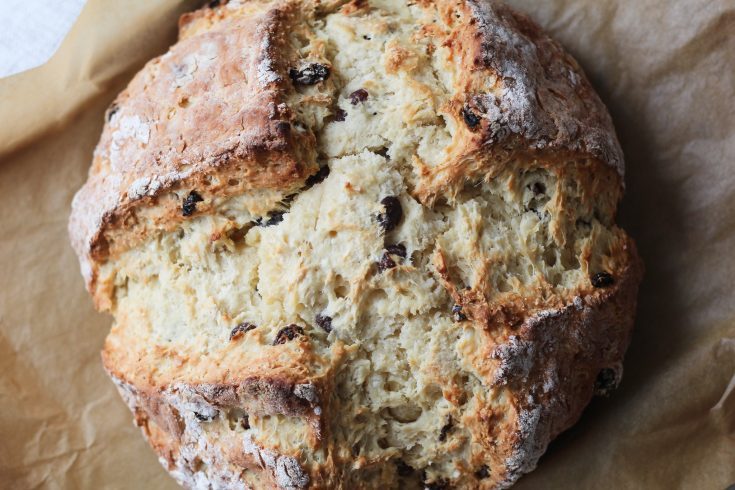 Ultimate classic Irish soda bread loaf with a deep golden crust and fluffy crumb